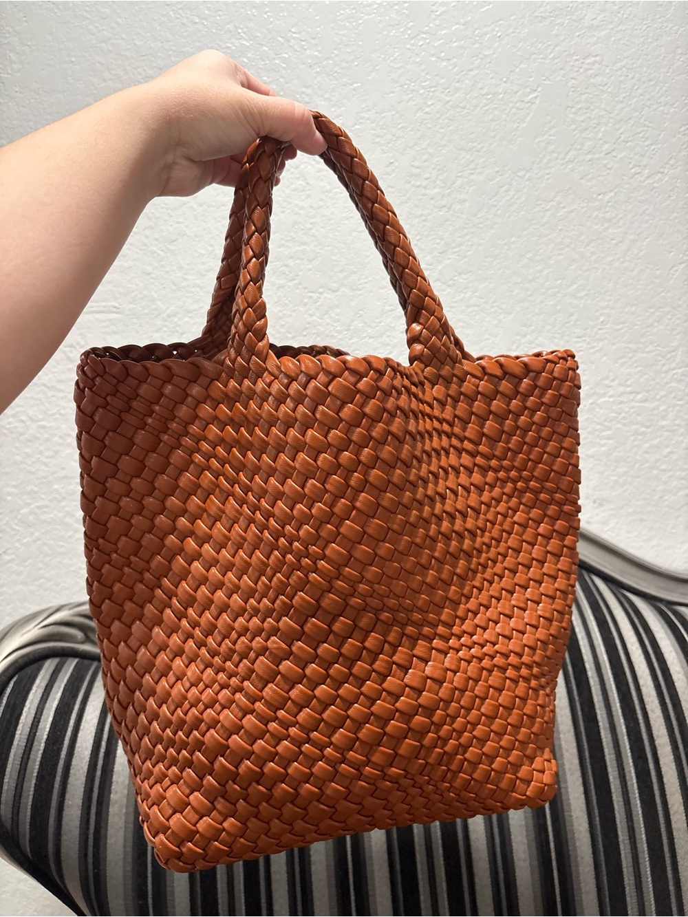Source Unknown Woven Tote and Wristlet - Rustic Orange - Picture 2 of 5